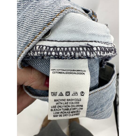 We the Free Free People Button Fly Daisy Dukes Denim Shorts Size 27 - Picture 4 of 4